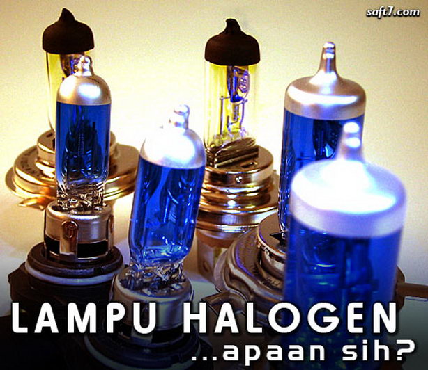 Lampu Halogen Motor. Lampu Halogen apaan sih