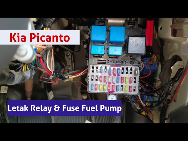 Letak Fuel Pump. Cara Mengetahui Letak Relay Fuel Pump Avanza 2016