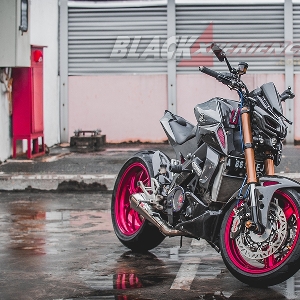 Yamaha Mt 15 Modifikasi. Modifikasi Yamaha MT-15 Naik Tahta Menjadi Real Street Fighter