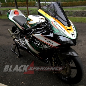 Ninja Rr Racing. Modifikasi Kawasaki Ninja 150 RR, Racing Bike