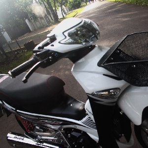 Modifikasi Supra Thailand. Honda Supra X 125 Ngotot Berdarah Thailand, Bertampang Wave