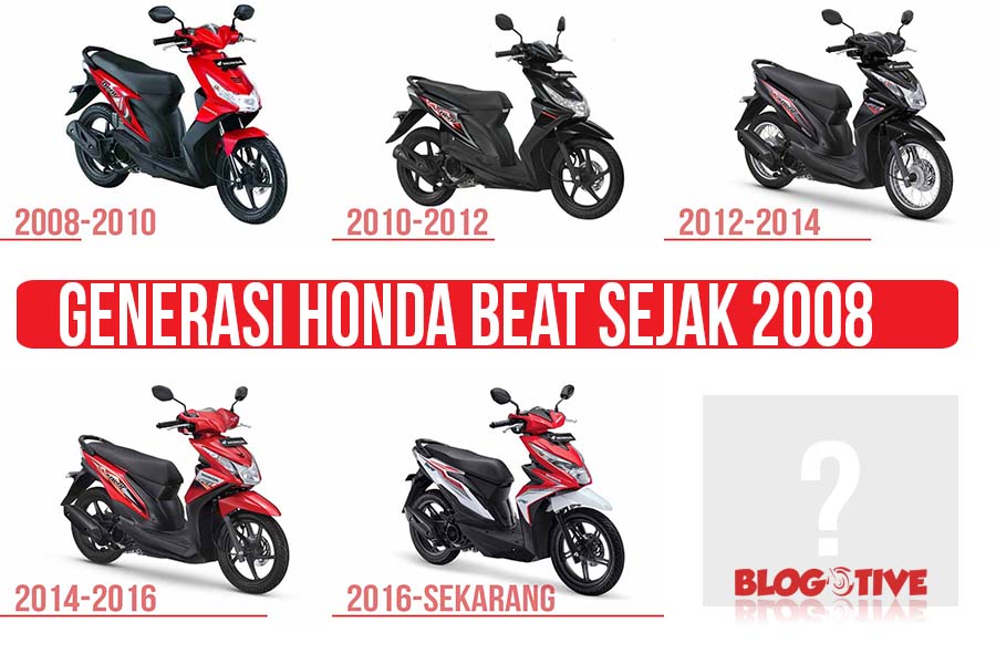 Honda Beat Injeksi Tahun Berapa. Generasi Honda BeAT dari Tahun ke tahun, Masa ke masa