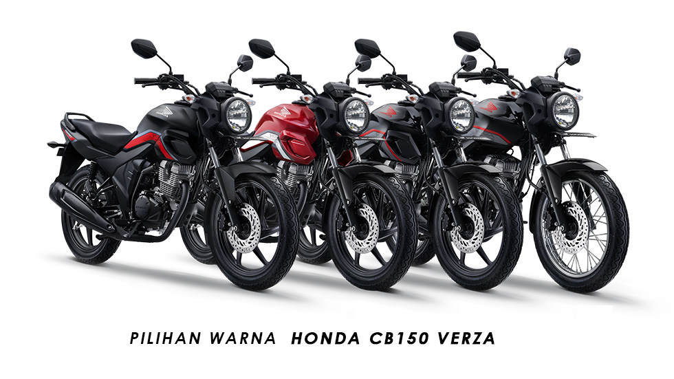 Perbedaan Cb 150 Verza Cw Dan Sw. 4 Pilihan Warna Honda CB150 Verza 2019, Varian CW dan SW