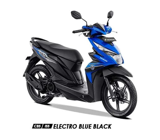 Motor Beat Warna Biru Hitam. Motor Sejuta Umat Honda BeAT Punya Warna Baru di Awal 2019