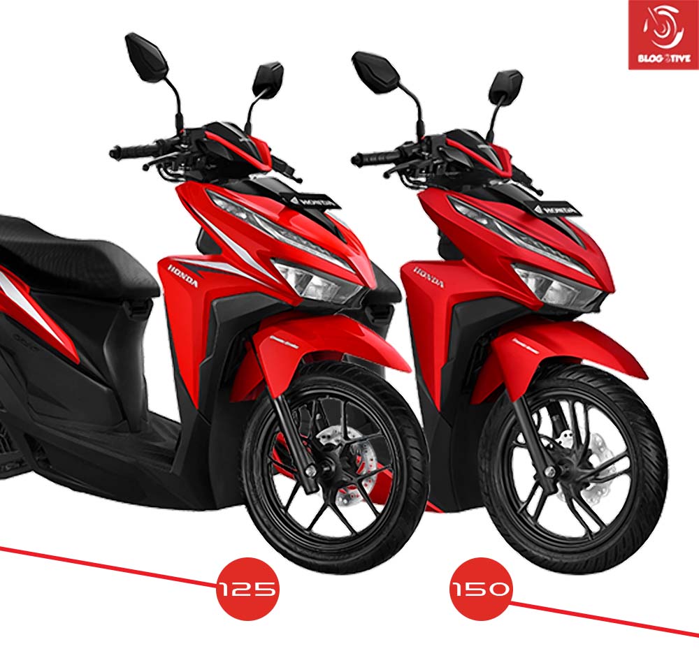 Velg Untuk Vario 150 Terbaru. 7 Perbedaan New Vario 125 dan Vario 150 terbaru, Velg salah