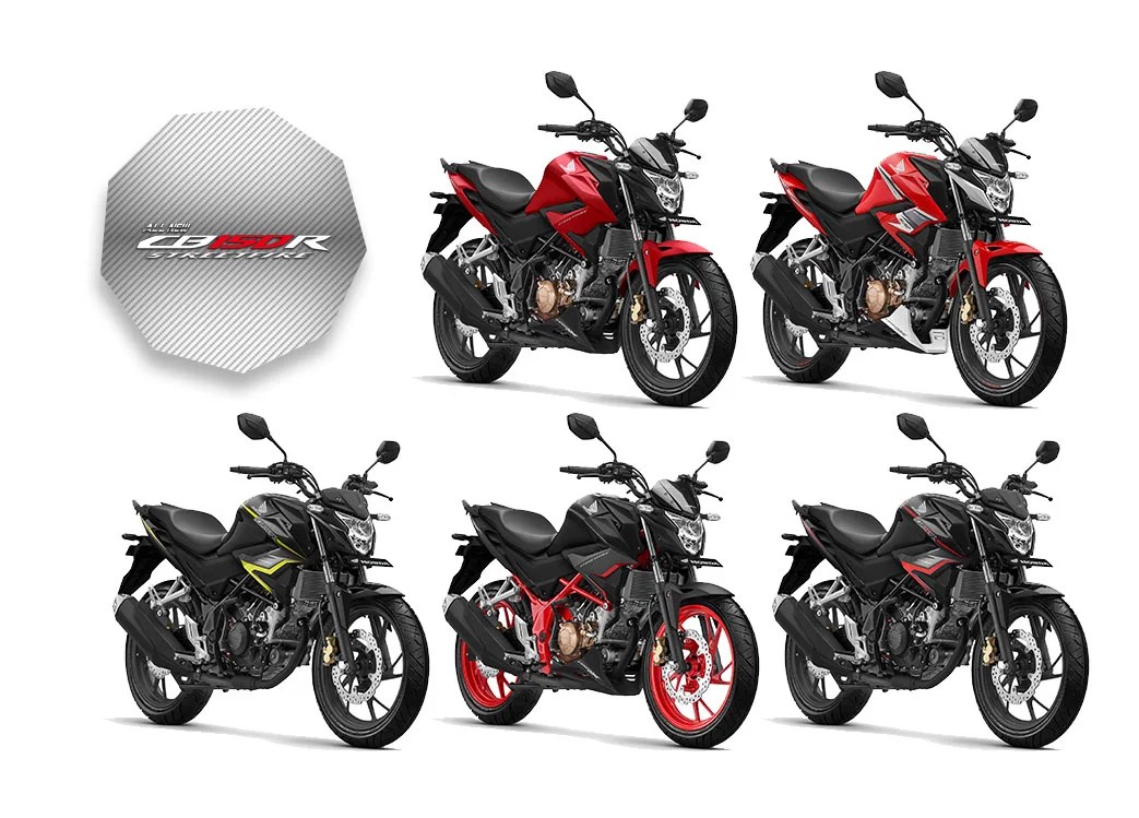 Cb150r 2019 Merah. 5 Warna Honda CB150R facelift 2019, Varian Special Edition dan