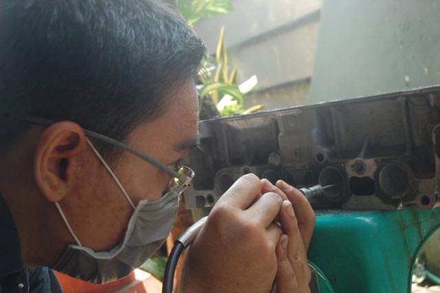 Apa Itu Diporting. Ingin Tarikan Enteng, Mesin di Porting dan Polish Saja