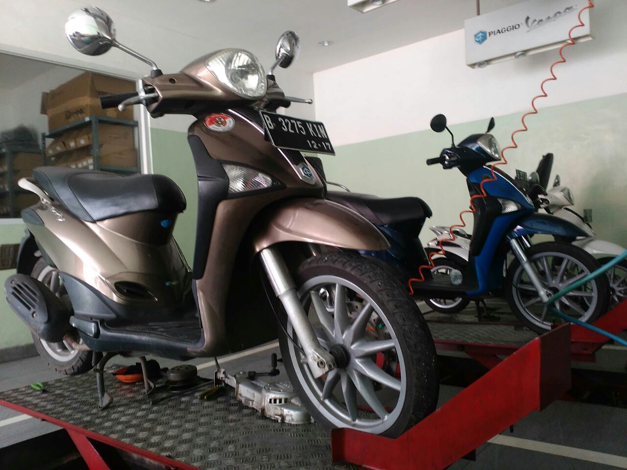Kelistrikan Vespa Matic. Mau Modifikasi Mesin Vespa Matik, Jangan Lupakan Wiring