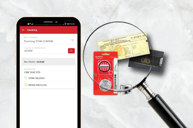 Cara Cek Stnk Motor Baru Sudah Jadi Atau Belum. Ada Fitur Tracking Lho Di Aplikasi Daya Auto!