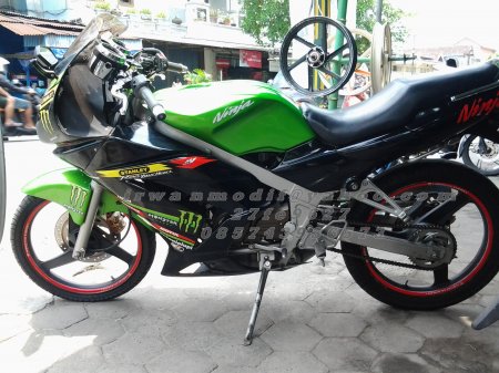 Modif Ninja R Full Fairing. FULL FAIRING MODEL NINJA 250 TERPASANG DI NINJA-R