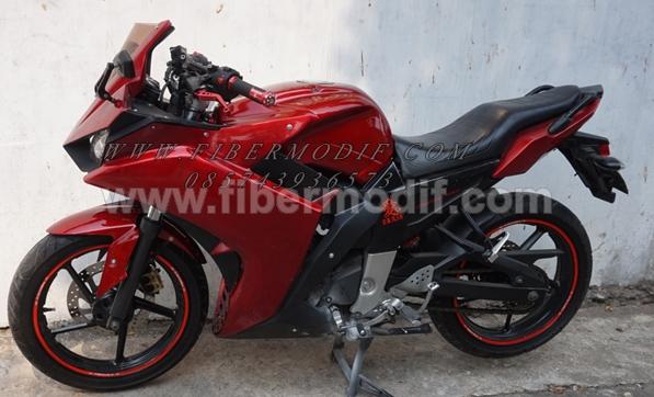 Byson Modif R25. Full Fairing ala yamaha R25 V1 TERPASANG DI BYSON