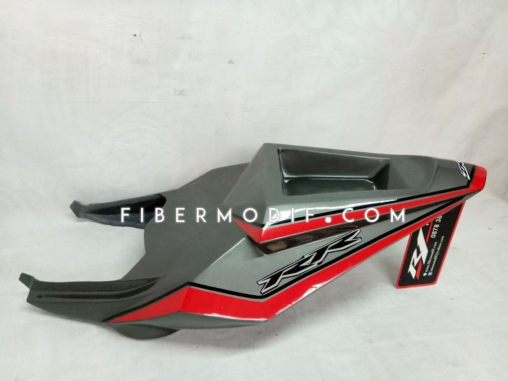 Vixion Abu Abu Modif. Body Belakang Verza Modif Merah Abu Abu Gloss • Variasi Motor