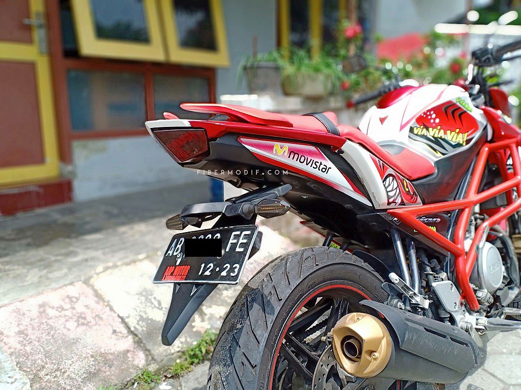 Vixion Advance Modif. Slebor » Slebor Belakang » Vixion Advance modif Pakai Undertail