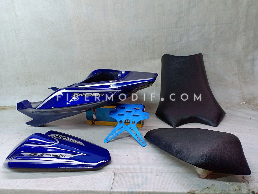 Body Belakang New Vixion Model R15. Body Belakang Custom All New Vixion R ala ZX25R + Headlamp