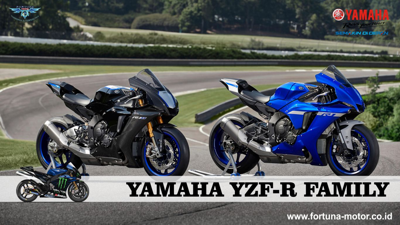 Yamaha R Series. Keluarga YZF-R Series Yamaha Dari yang Terkecil Hingga Terbesar