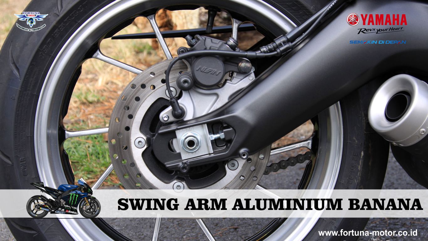 Arm Variasi Vixion. Swing Arm Aluminium Banana dan Keunggulannya Pada Suspensi