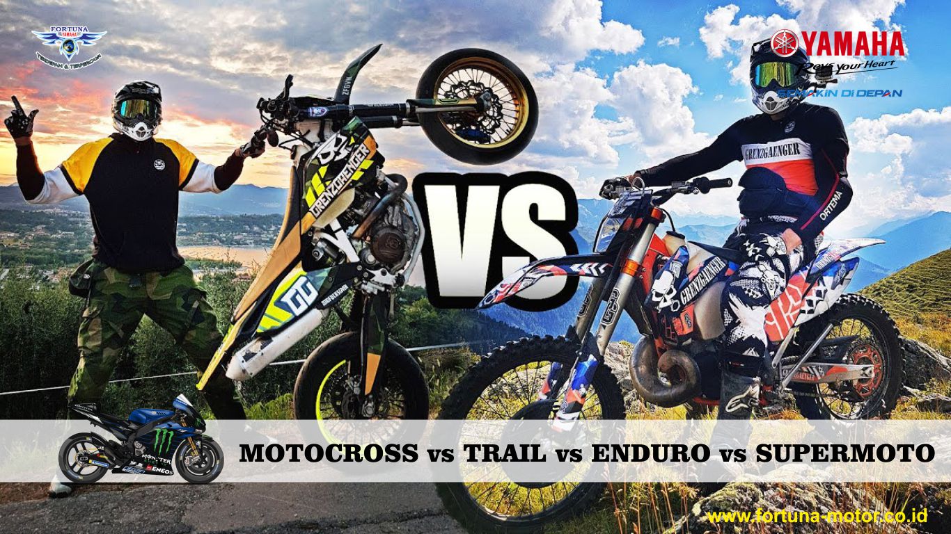 Jenis Ban Untuk Supermoto. Perbedaan Mendasar Motocross, Trail, Enduro dan Supermoto