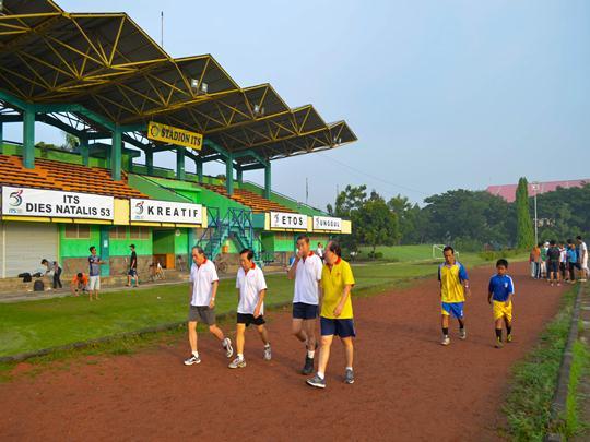 Lapangan Its Surabaya. Asyiknya Jogging di Kampus ITS