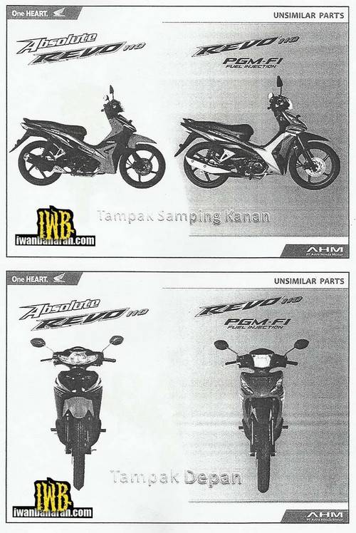 Kruk As Revo Absolute. Kupas tuntas perbedaan Honda Revo karbu vs Revo PGM FI