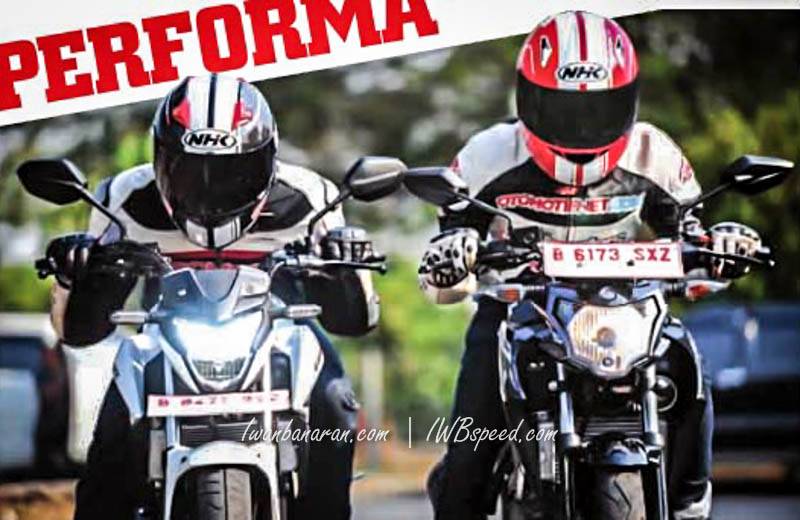 Vixion Advance Vs Cb150r Facelift. Adu geber Honda new CB150R vs Yamaha New Vixion Advance