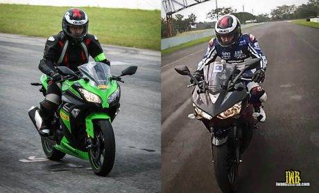 Bobot Ninja 250 Fi. Komparasi Yamaha YZF R25 vs Kawasaki Ninja 250 FI.....mana