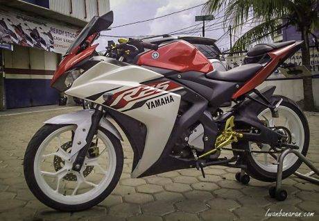 Vixion Mesin R25. Ketika Yamaha Vixion menjelma menjadi YZF R25....garapannya
