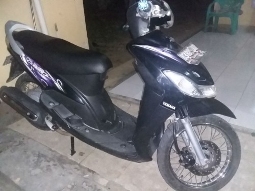 Mio Smile 2010 Hitam. Yamaha MIO SMILE 2010, Violet Black.