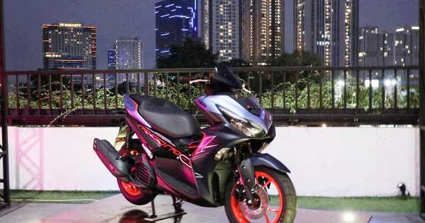 Harga Motor Aerox Cyber City. Yamaha Rilis Aerox Cyber City di Medan, Warnanya Menarik