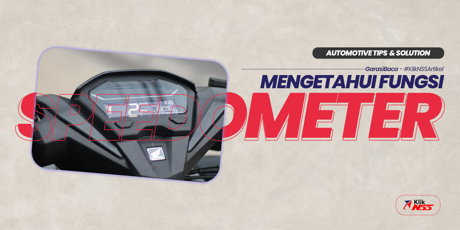 Speedometer Digital Satria 2 Tak. Speedometer Pada Motor, Fungsi dan Cara Kerjanya