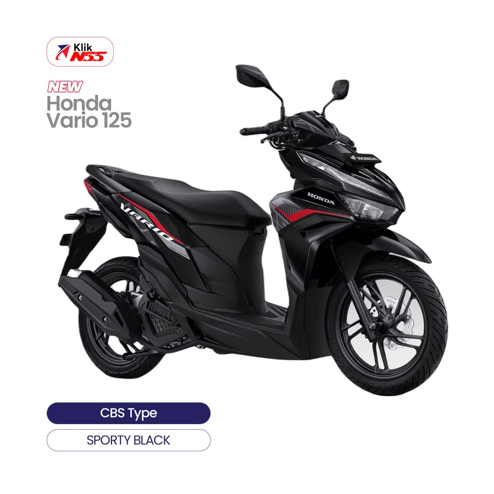 Cicilan Motor Vario 125. Honda Vario 125 2023 Terbaru (Harga Cash dan Kredit)