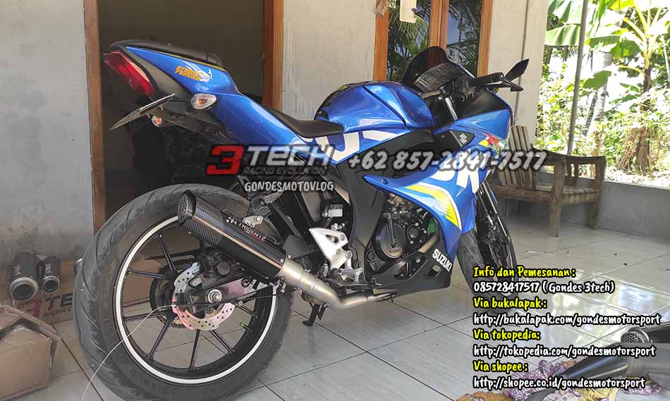 Knalpot Standar Gsx R150. Knalpot Racing Suzuki GSX R 150 Yang Bagus