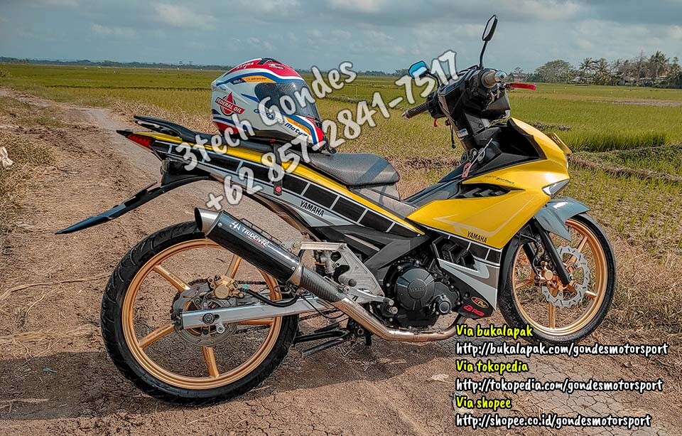 Undertail Mx King. Mengenal Knalpot Underbelly, Undertail Atau Samping