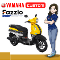Kredit Motor Custom. Yamaha Fazzio Custom