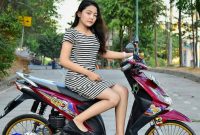 Modifikasi Motor Beat Karbu Standar. Beat Karbu Modif Keren & Simple
