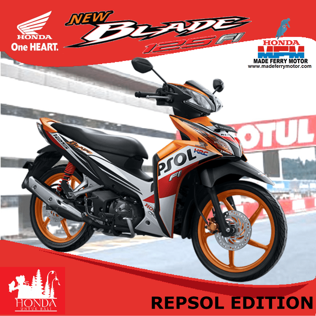 Shockbreaker Honda Blade 125. New Honda Blade 125 FI