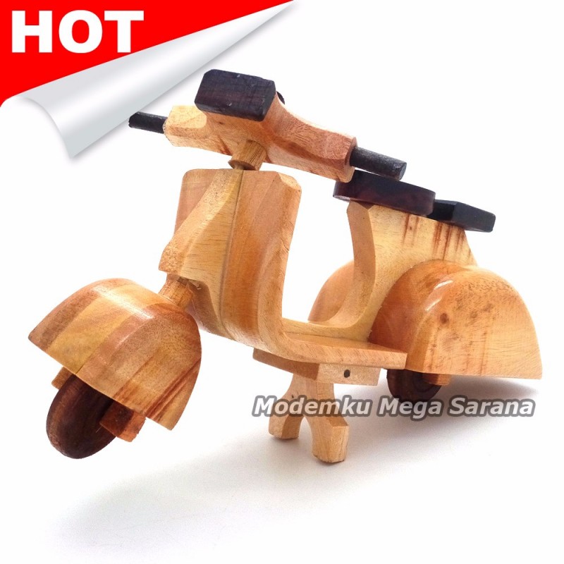 Miniatur Motor Dari Kayu. Jual Miniatur Motor Vespa Kayu Murah Harga Kaskus Jogja