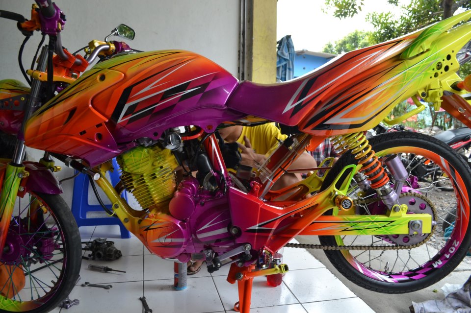 Dimana Tempat Modif Motor Vixion. Tempat Bengkel Modifikasi dan Variasi di Jogja Lengkap Murah