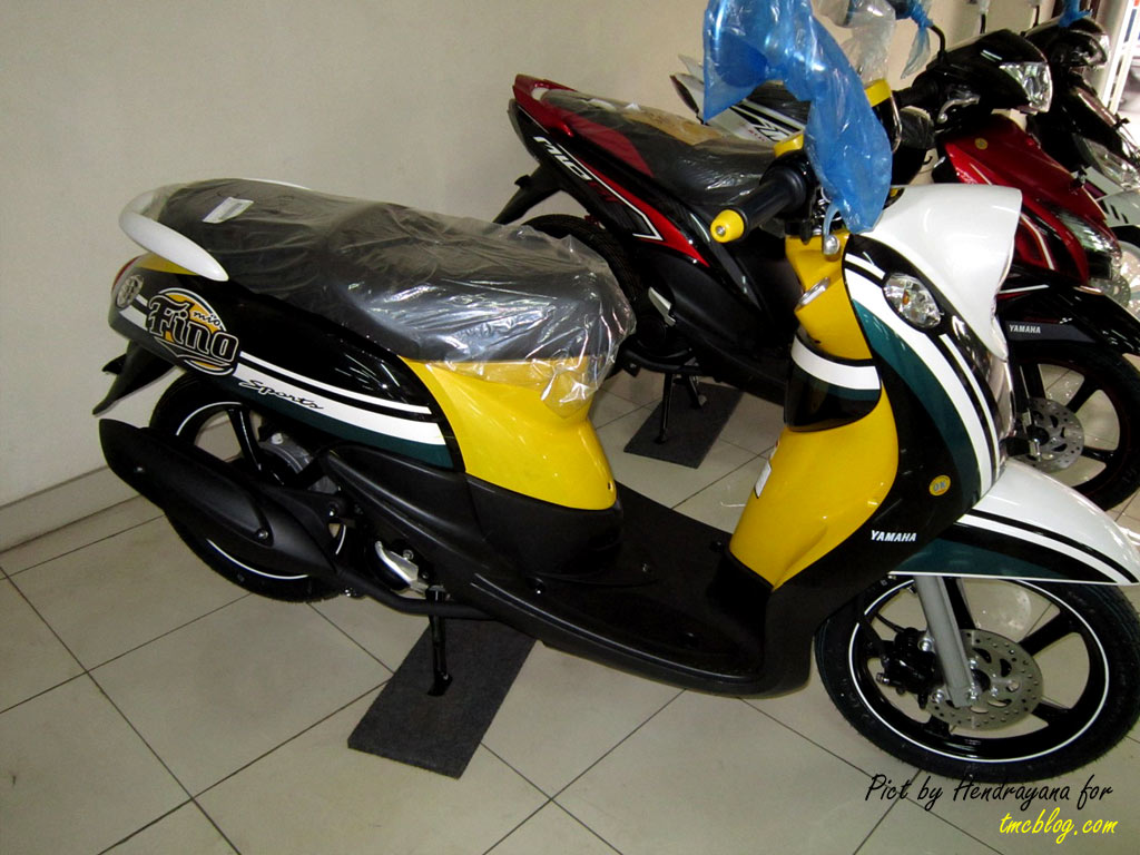 Modifikasi Motor Fino Warna Kuning. 69 Modifikasi Motor Fino Warna Kuning Terbaru