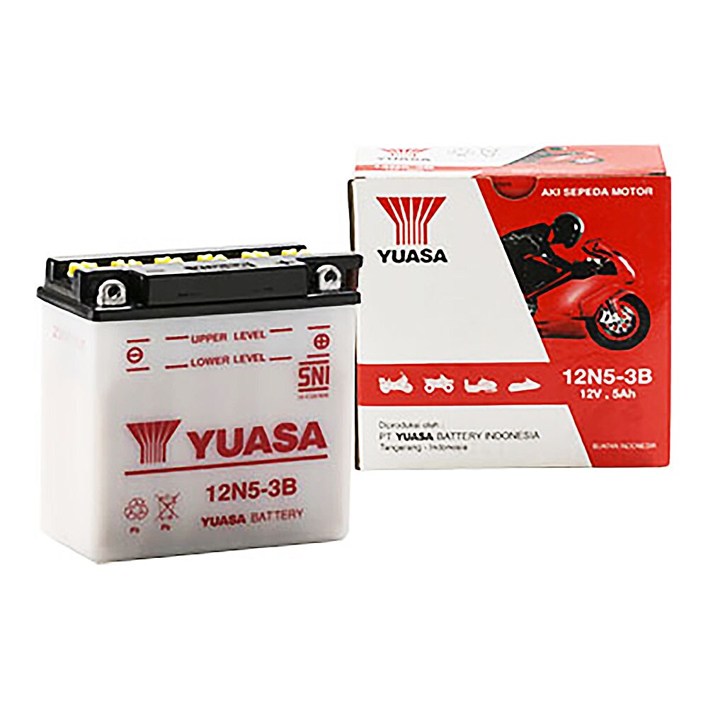 Harga Aki Basah Yamaha Mio. Beli Yuasa Aki Basah Motor 12V