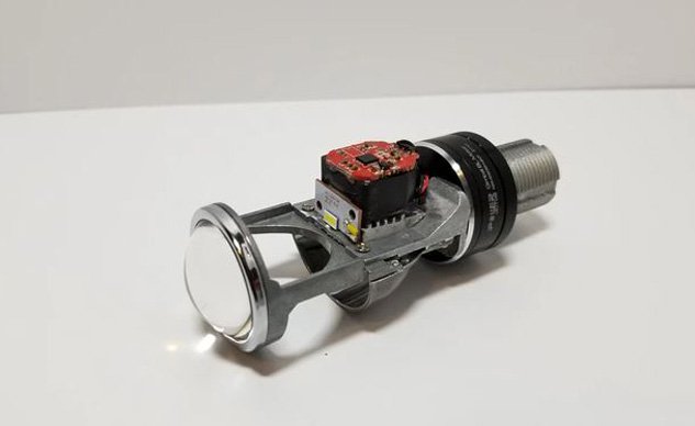 Membuat Lampu Proyektor Motor Sendiri. Lampu Projector Allight Ini Bisa Mengatur Ketinggian Cahaya