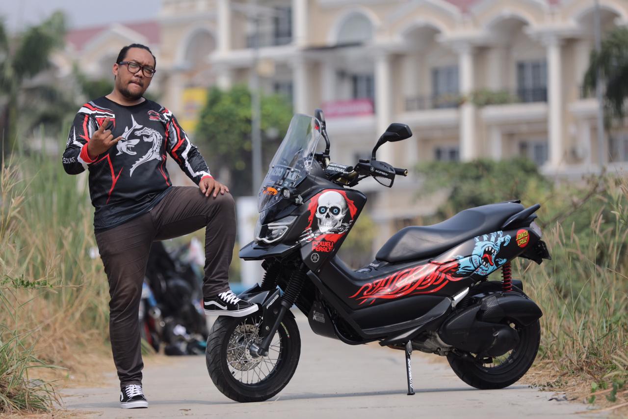 Modifikasi Yamaha Nmax Velg 14. Skateboarder Malah Memodif NMax Menjadi Maximoto