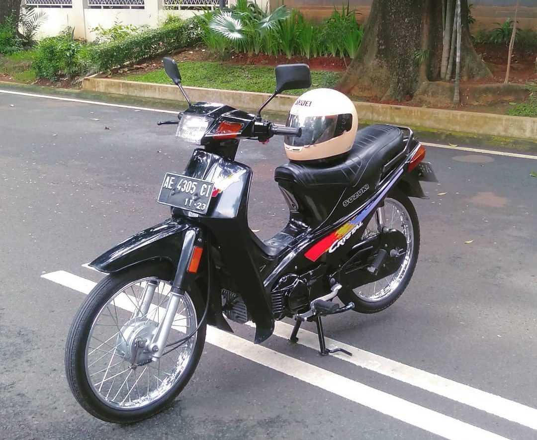 Cara Bikin Suzuki Tornado Kencang. Suzuki Crystal, Kecil-Kecil Cabe Rawit di ajang balap