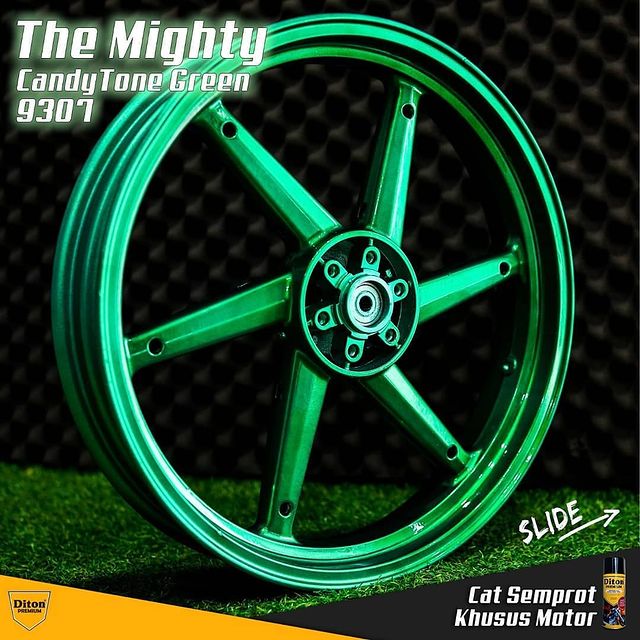 Velg Candy Tone. Diton Premium Candy Tone Green 9307 Untuk Bikin Velg Makin Kece