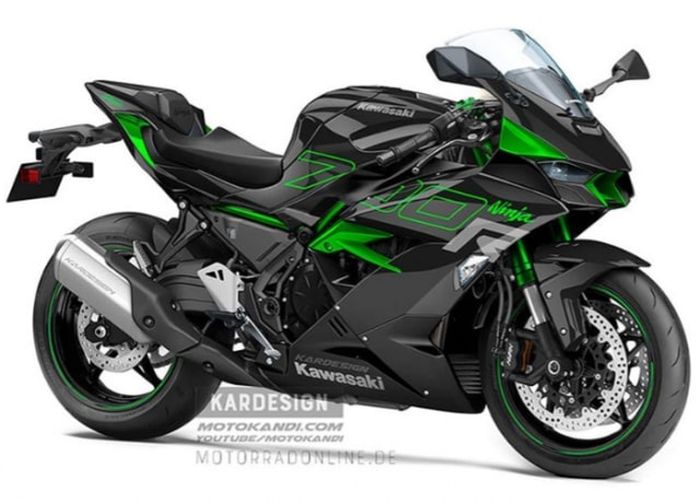 Naik Motor Ninja. Kawasaki Siapkan Motor Pengganti Ninja ZX-6R, Pakai Mesin