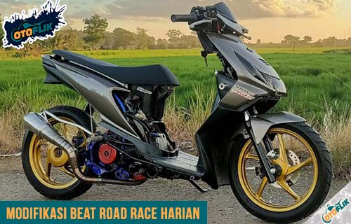 Beat Karbu Simple. Modifikasi Beat Road Race Harian: Karbu, FI, eSP & Street