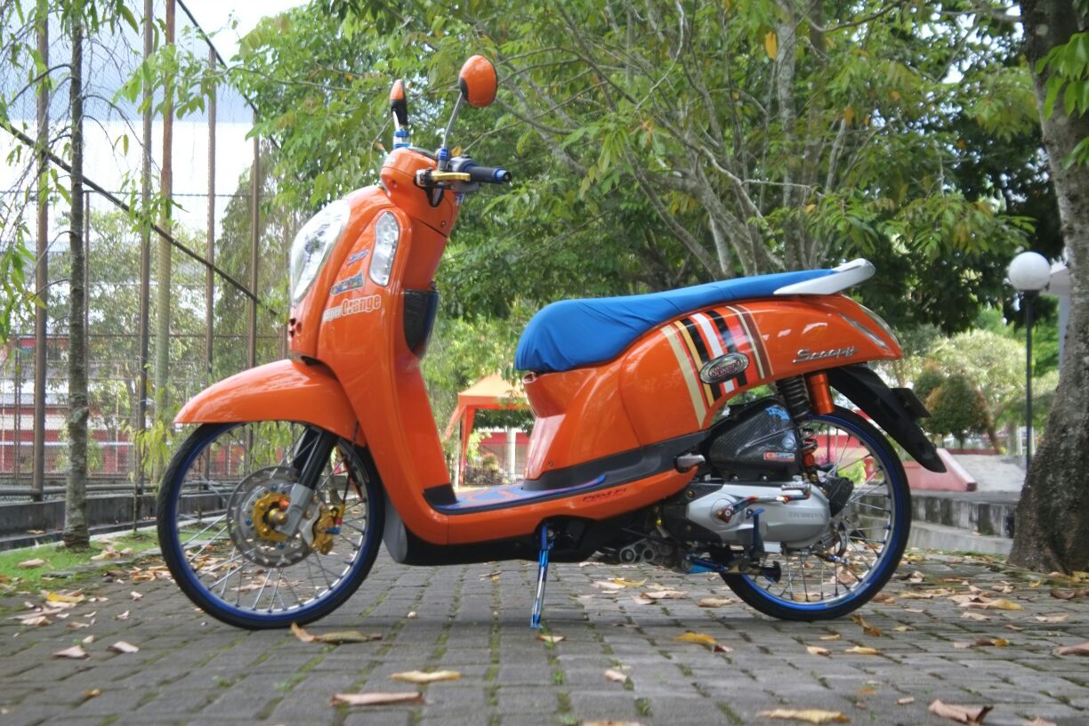 Scoopy Modif Thailand. Modifikasi Honda Scoopy: Pecandu Kontes