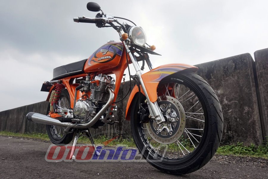 Modifikasi Honda Cb 100 Mesin Tiger. Modifikasi Honda CB 100 th 1976 (Banjarnegara) : Si Tua Bergaya