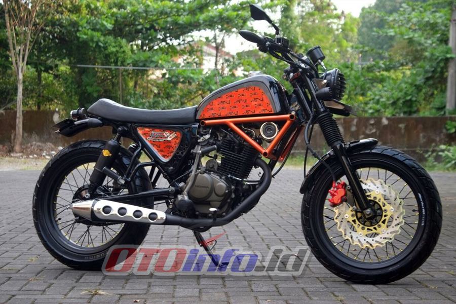 Megapro Modif Scrambler. Modifikasi Honda Megapro 2007 ( Banjarnegara) : 'Ducati