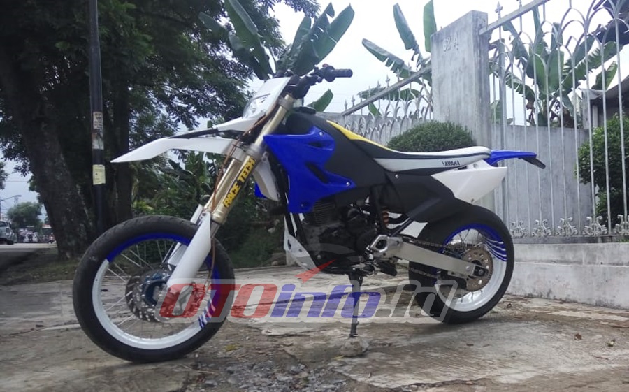 Modifikasi Scorpio Supermoto. Modifikasi Yamaha Scorpio: Sesuai Scala Supermoto