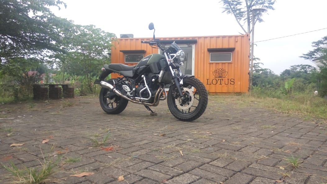 Yamaha Mt25 Modif. Modifikasi Yamaha MT25: Jap Style 80-an Berknalpot R9